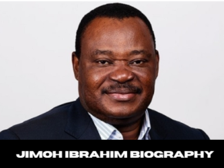 jimoh ibrahim biography