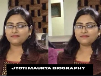 jyoti maurya biography